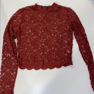 Lace long sleeve